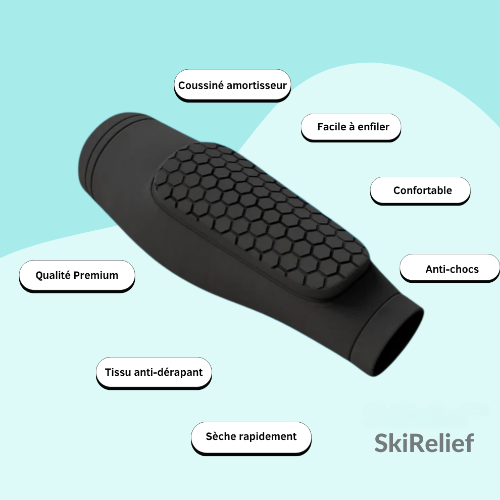 SkiPad™ – Protège-tibias pour le ski